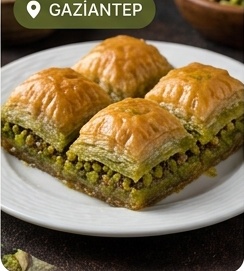 Gaziantep Antep Fıstıklı Baklava (Klasik)